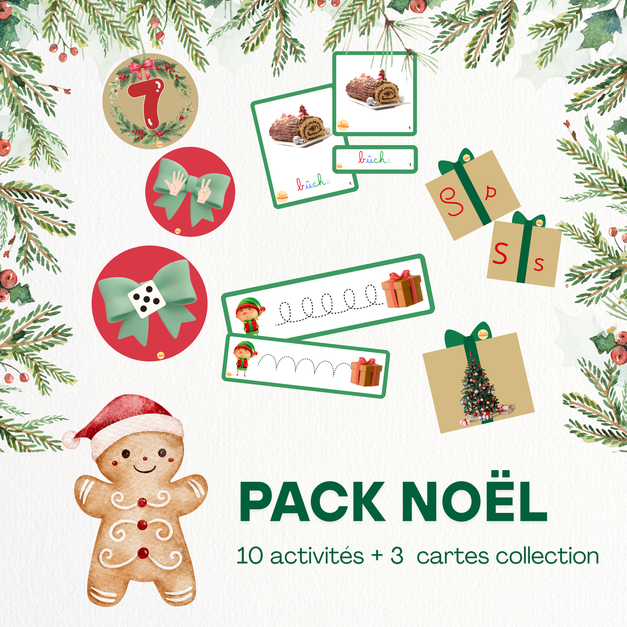 Pack Noël 🎅🏻 - 10 Activités