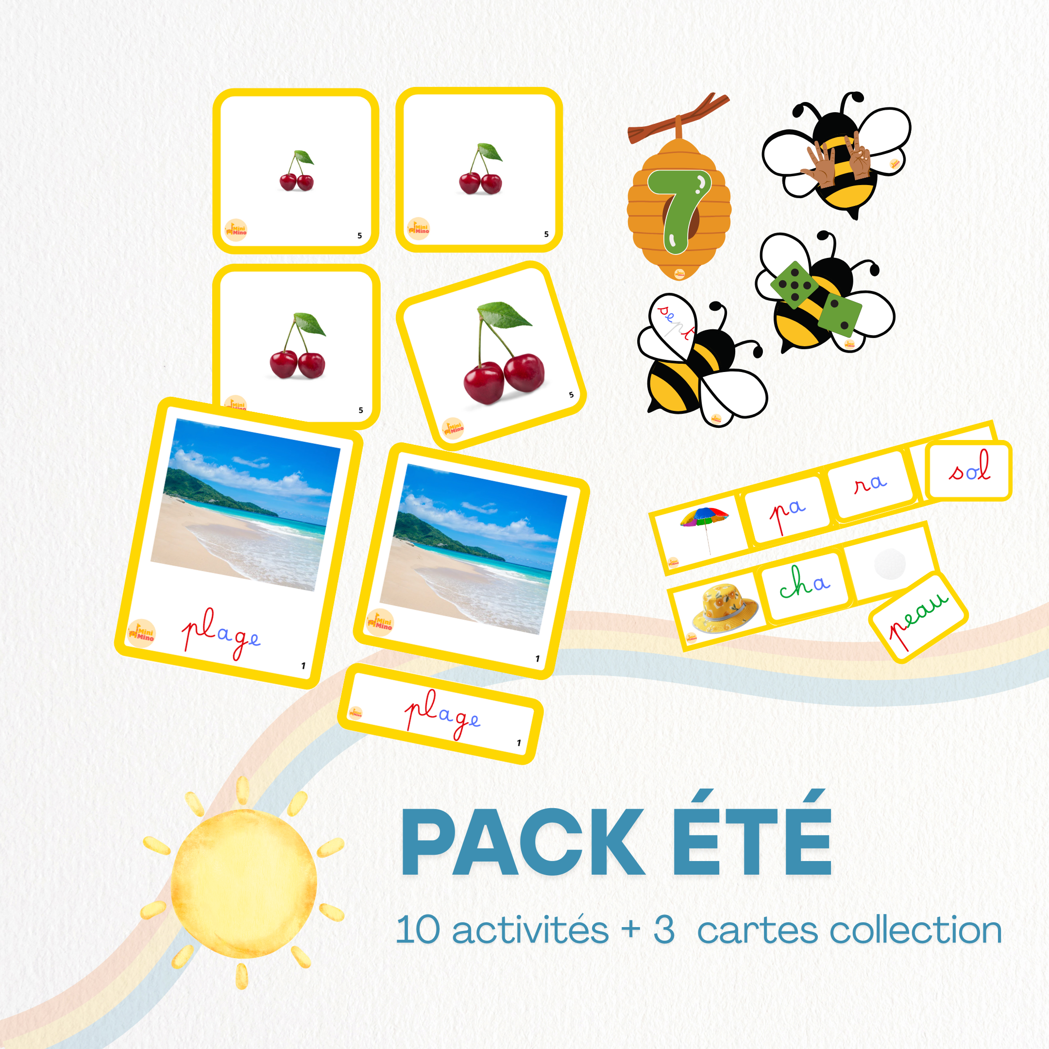 Pack Eté ☀️ - 10 Activités