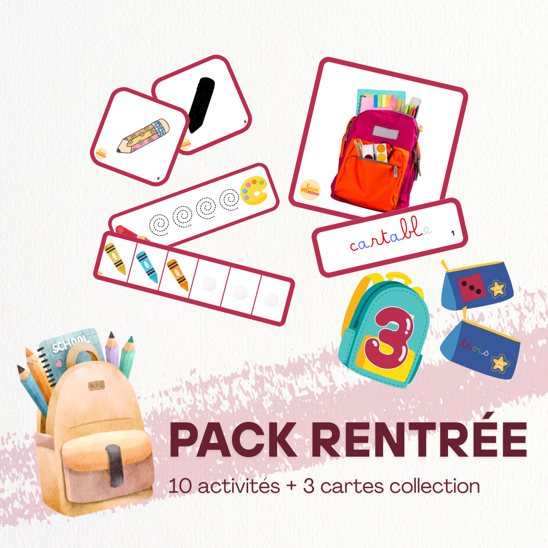 Pack Rentrée 🏫 - 10 Activités