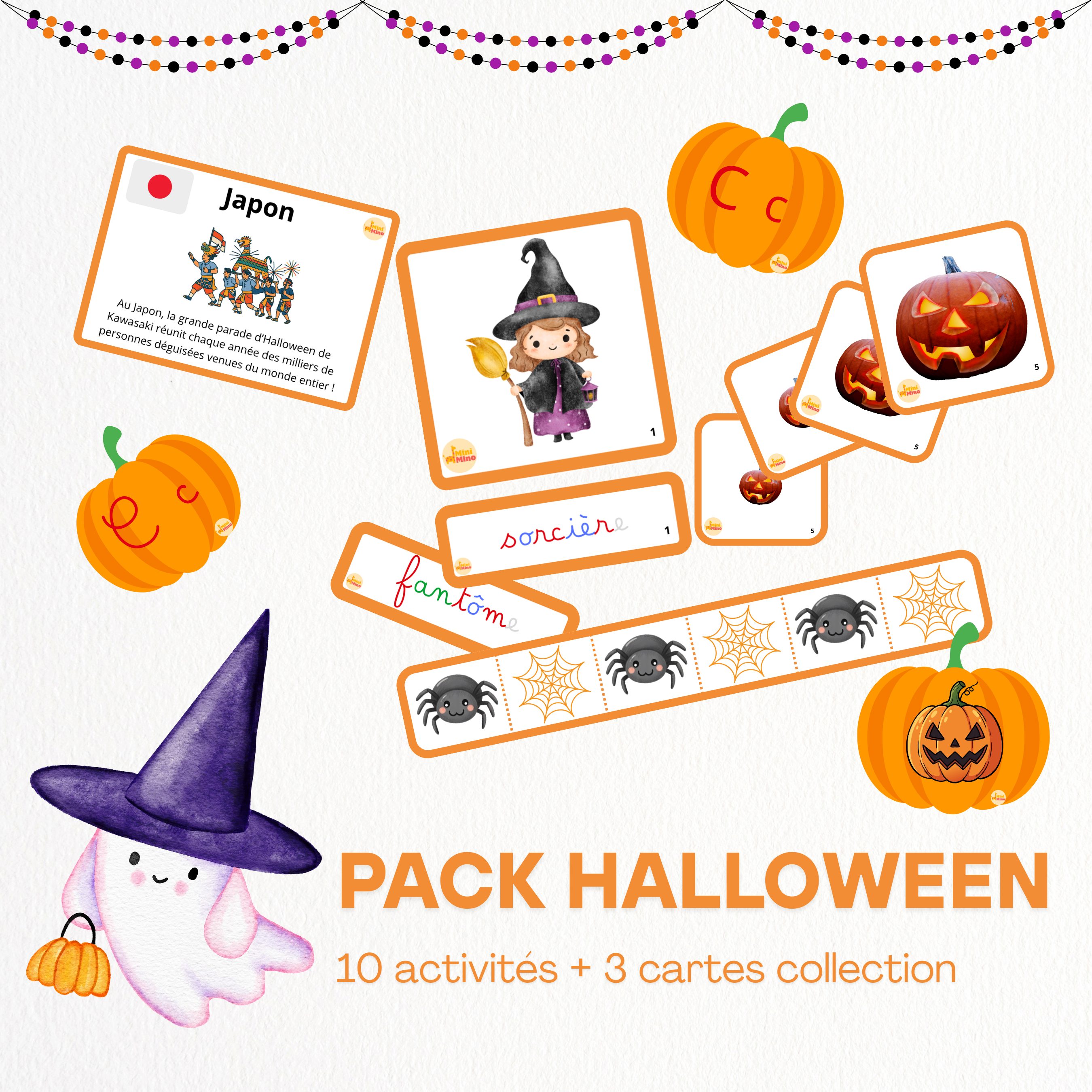 Pack Halloween 🎃 - 10 Activités