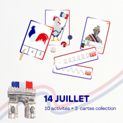 Pack 14 juillet 🇫🇷 - 10 Activités