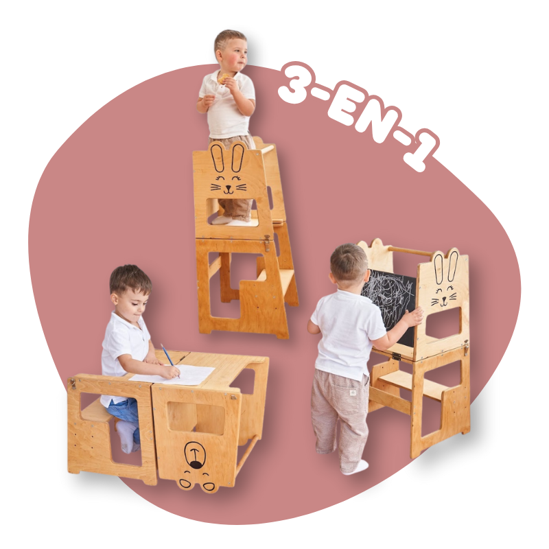 Bundle de l'Eté ☀️ - Meuble évolutif + Pack d'Activité de l'Eté