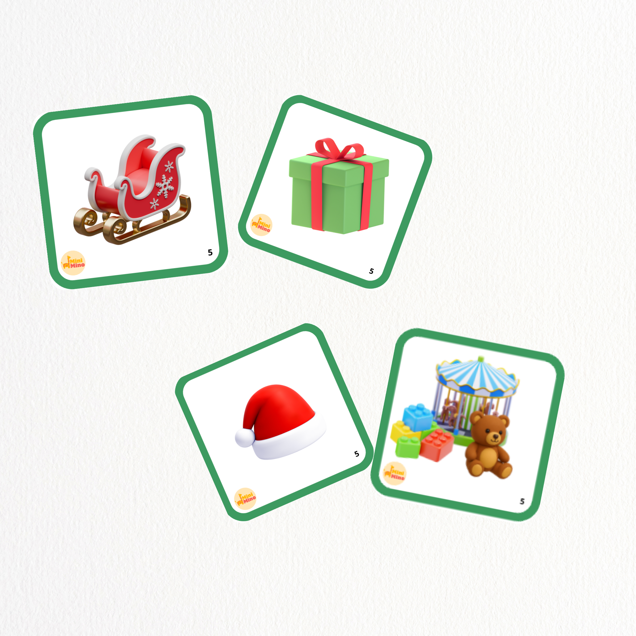 Langage et maths | Thème Noël 🎅🏻 - 10 Activités