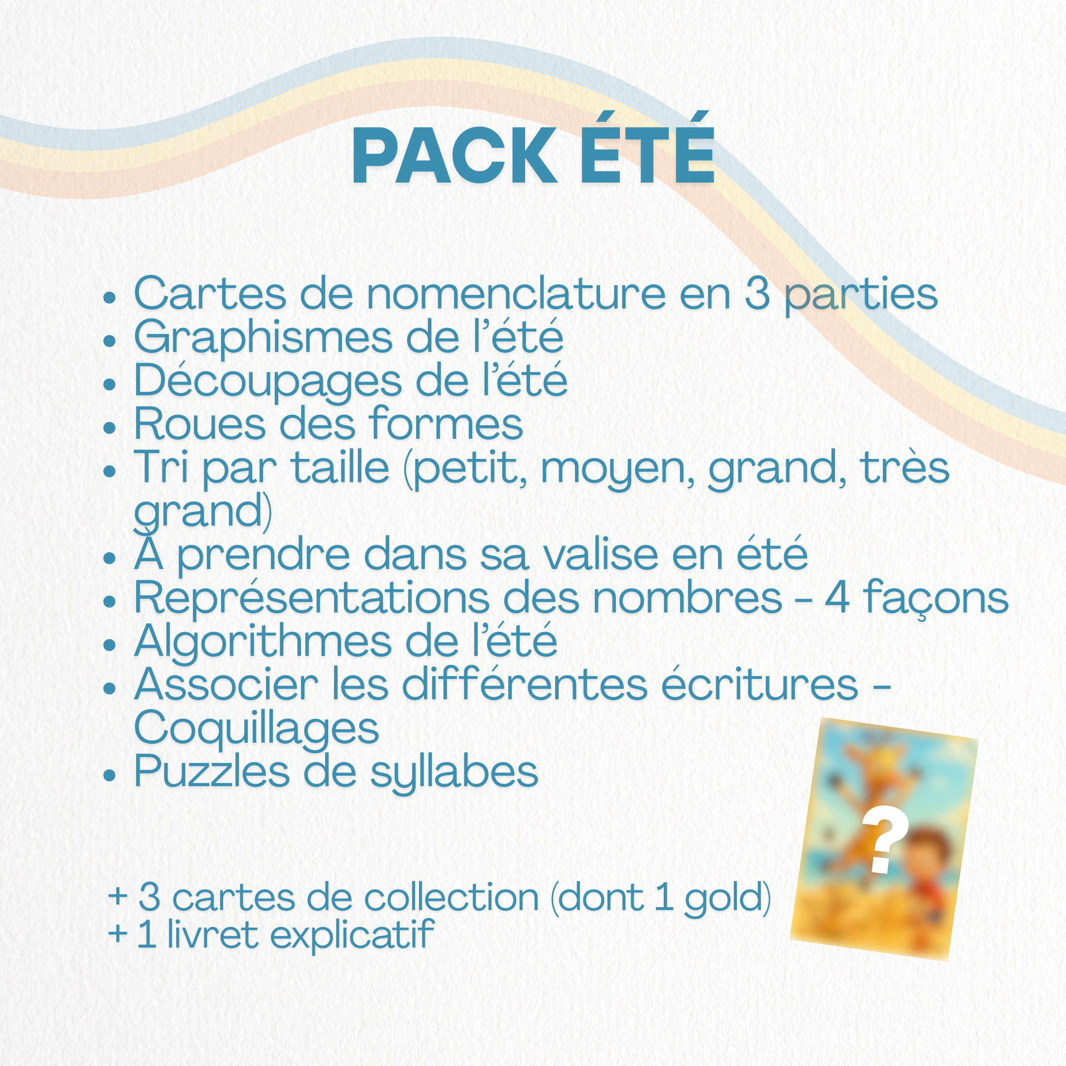 Pack Eté ☀️ - 10 Activités